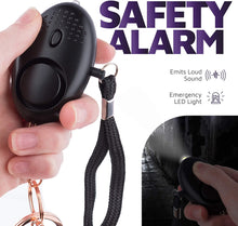 Load image into Gallery viewer, Vegan Leather Safety Keychain