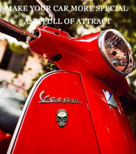 Load image into Gallery viewer, Deselen Metal Skull Decal Sticker