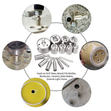 Load image into Gallery viewer, Diamond Hole Drill Bit Set (16 Pieces)