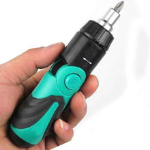 Load image into Gallery viewer, 6 In 1 Ratchet Folding Multi-Function Screwdriver
