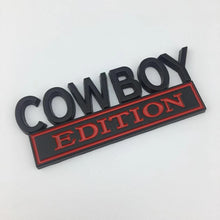 Load image into Gallery viewer, The Original COWBOY Edition Emblem Fender Badge
