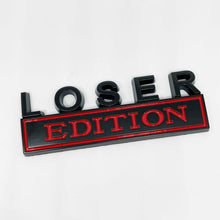 Load image into Gallery viewer, THE ORIGINAL LOSER EDITION EMBLEM FENDER BADGE