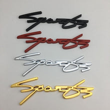 Load image into Gallery viewer, Sports 3D Raised Metal Emblem Badge