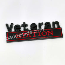 Load image into Gallery viewer, Veteran Edition Emblem Car Badge