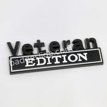 Load image into Gallery viewer, Veteran Edition Emblem Car Badge