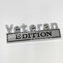 Load image into Gallery viewer, Veteran Edition Emblem Car Badge
