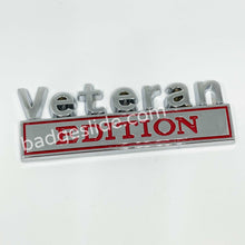 Load image into Gallery viewer, Veteran Edition Emblem Car Badge