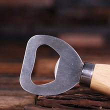 Load image into Gallery viewer, Personalized Wood Beer Bottle Opener