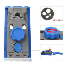 Load image into Gallery viewer, 2 In 1 Woodworking Straight Hole And Diagonal Hole Positioner