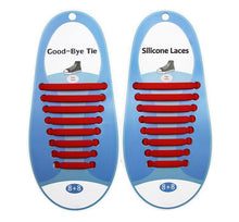 Load image into Gallery viewer, No Tie Silicone Shoelace