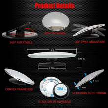 Load image into Gallery viewer, Car Adjustable Angle Blind Spot Assisted Mirror