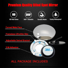 Load image into Gallery viewer, Car Adjustable Angle Blind Spot Assisted Mirror