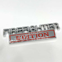 Load image into Gallery viewer, FIREFIGHTER Edition Metal Emblem Badge
