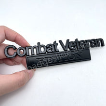Load image into Gallery viewer, Combat Veteran Edition Metal Badge Car Emblem
