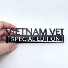 Load image into Gallery viewer, Vietnam Vet Edition Metal Badge Car Emblem
