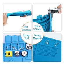 Load image into Gallery viewer, High Temperature Magnetic Silicone Mat
