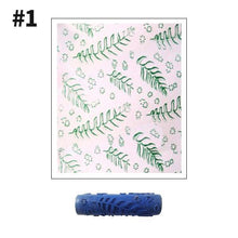 Load image into Gallery viewer, 7" Rubber Printing Pattern Roller
