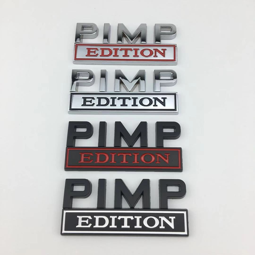 The Original PIMP Edition Emblem Fender Badge – metaloving