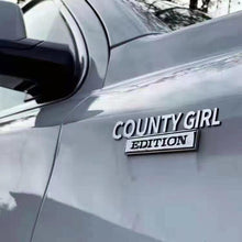 Load image into Gallery viewer, The Original COUNTY GIRL Edition Emblem Fender Badge
