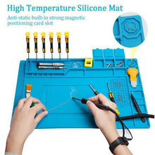 Load image into Gallery viewer, High Temperature Magnetic Silicone Mat
