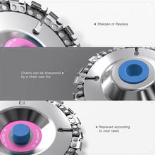 Load image into Gallery viewer, Grinder Wood Carving Chain Disc
