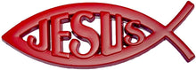 Load image into Gallery viewer, THE ORIGINAL JESUS FISH EDITION EMBLEM FENDER BADGE
