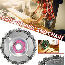 Load image into Gallery viewer, Grinder Wood Carving Chain Disc
