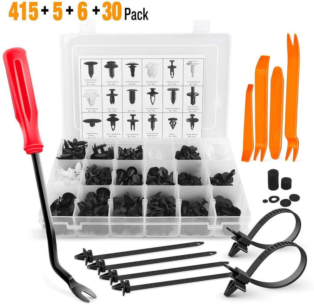 20% OFF SALE😍150/300/415/620PCS Set Of Foliar Bumper Holder Fixing Clip Kit