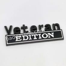 Load image into Gallery viewer, Veteran Edition Emblem Car Badge

