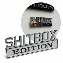 Load image into Gallery viewer, BIG“ShitBox Edition” Car Badge
